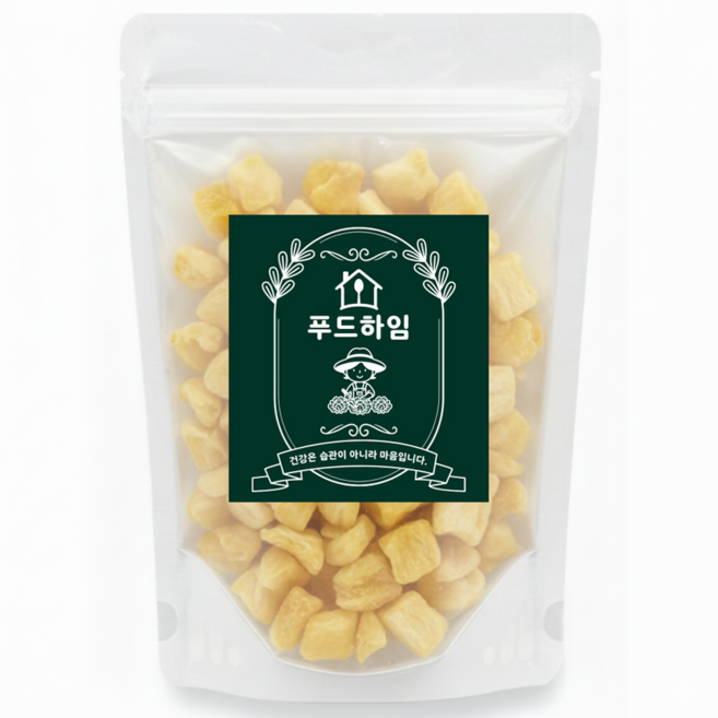 푸드하임 동결건조 파인애플 칩, 1개, 100g