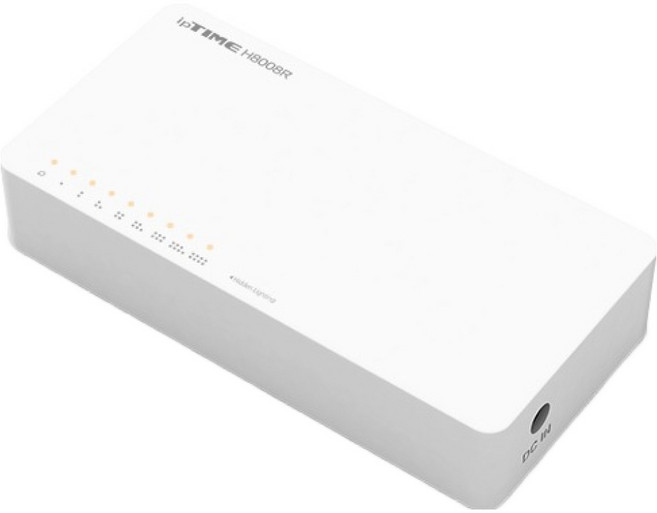 ipTIME 스위치허브, H8008R, 1개