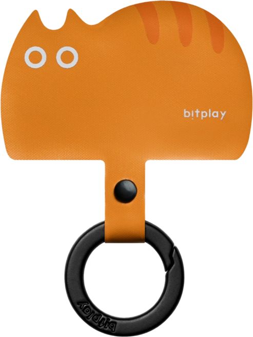 bitplay 造型通用墊片 橘貓吐司, 橘色, 1個