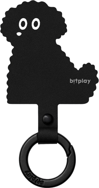 bitplay 造型通用墊片 貴賓皮皮, 1個