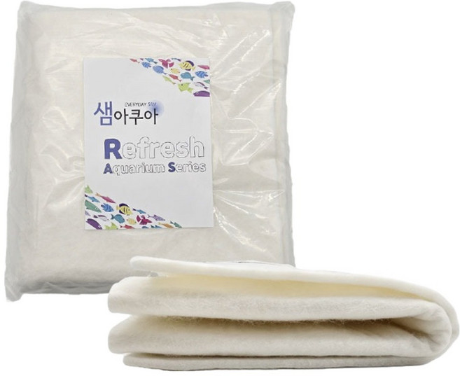 샘아쿠아 리프레쉬 필터울 마이크로 80g, 1개