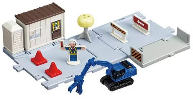 TOMICA 新城鎮 工事現場, 1套