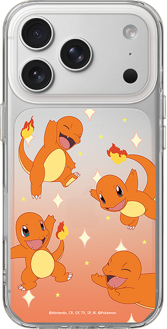 PoKeMoN 寶可夢 透明圖案手機殼