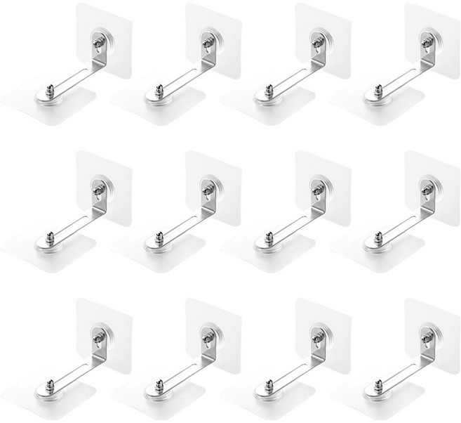 디펜즈만 가구 안전 무타공 고정장치, 12개