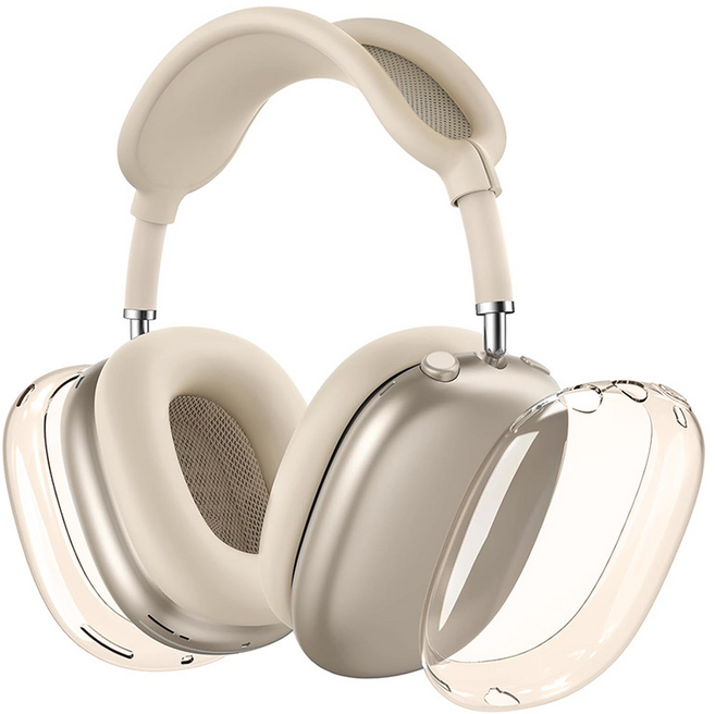 홈바운드 에어팟 맥스 1 / 2세대 커버 올인원 세트, 스타라이트투명 + 스타라이트, 1세트