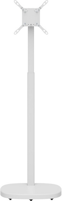 카멜마운트 이동식 높이조절 TV 스탠드 거치대 화이트, MMB43PW, 1개