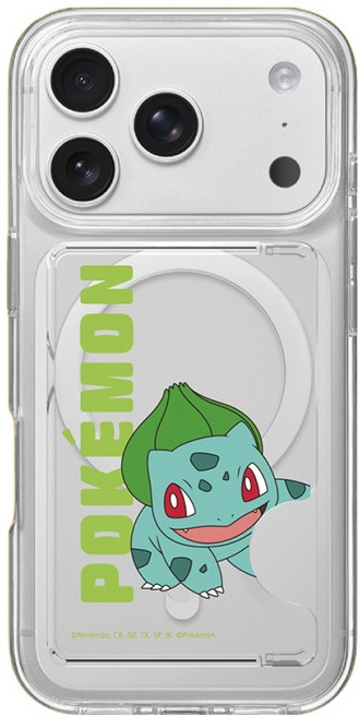 PoKeMoN 寶可夢 MagSafe 皮革卡夾, 哈囉 妙蛙種子, 1個