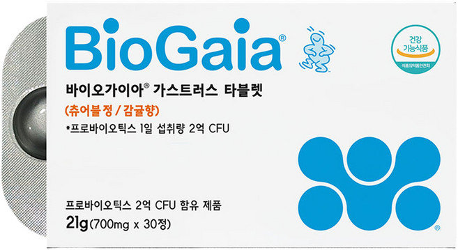 바이오가이아 가스트러스 타블렛, 1개, 30정