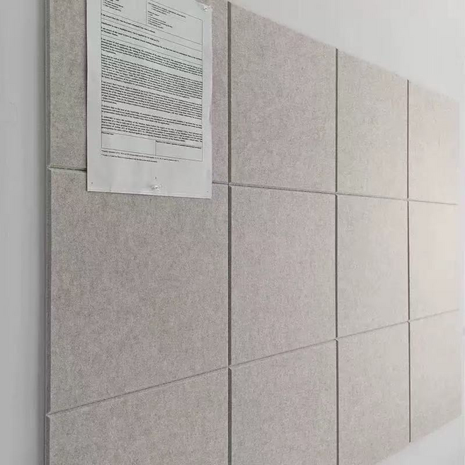 Delirium 自黏式阻燃隔音玄關門吸音板 300 x 300 x 9 mm, 米色, 12個