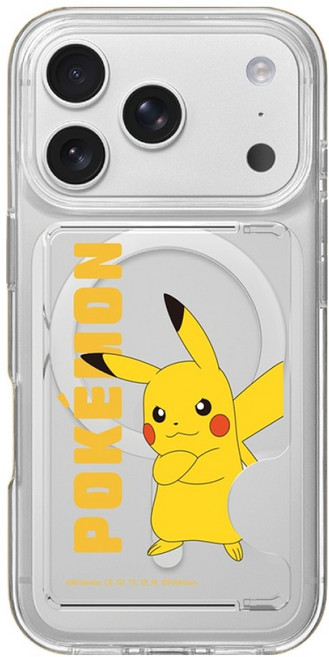 PoKeMoN 寶可夢 MagSafe 皮革卡夾, 哈囉 皮卡丘, 1個