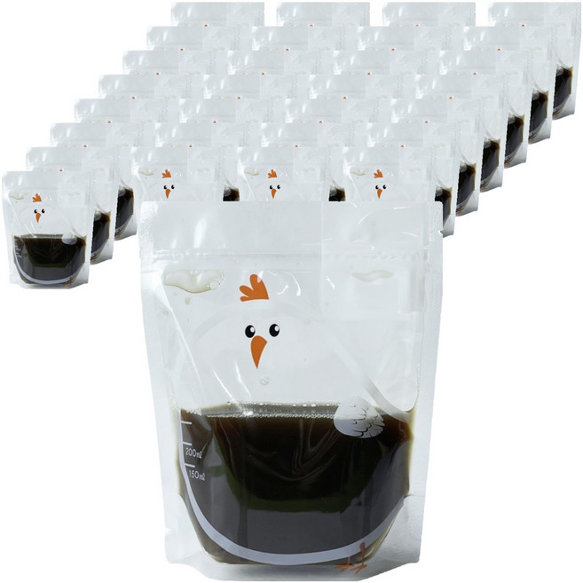 요리를그리다 다용도 이유식 육수저장팩 400ml 소 S 15 x 18 cm, 1개, 30개입