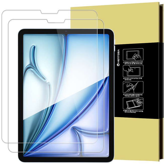 VENTOSA 9H 鋼化玻璃螢幕保護貼 2片組, 1套
