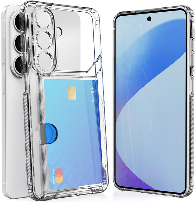 하이온 글로우커버 카드수납 젤리 휴대폰 케이스