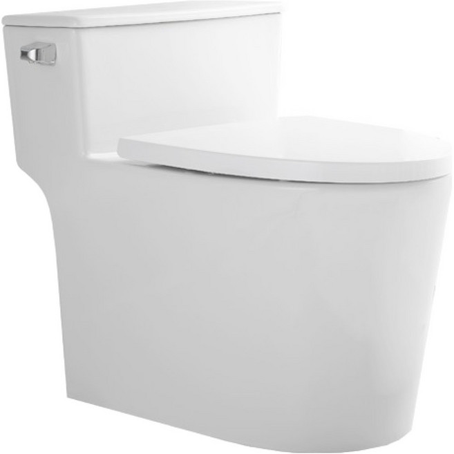 한샘바스 고급형 욕실 원피스 양변기 600 방문설치, 화이트