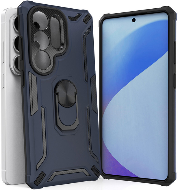 하이온 메탈 기어링 스탠드 범퍼 휴대폰 케이스