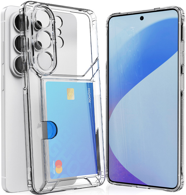 하이온 글로우커버 카드수납 젤리 휴대폰 케이스