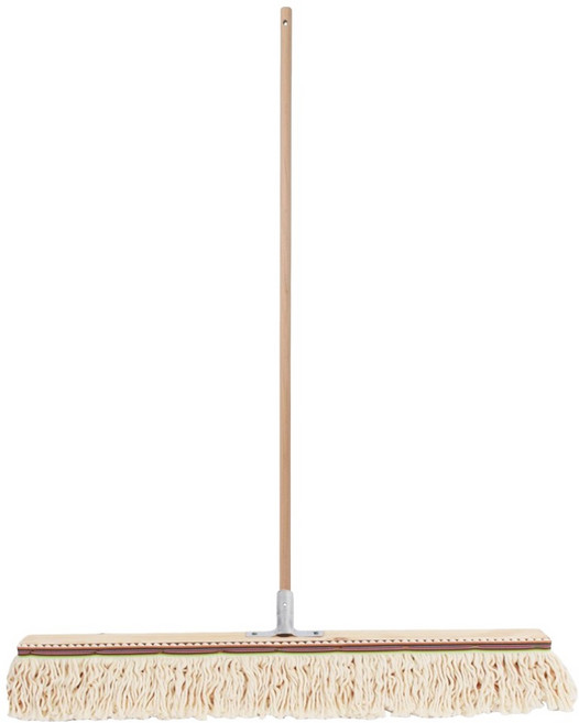 청소해결사 잘 밀리는 강당걸레 90cm, 백색, 1개