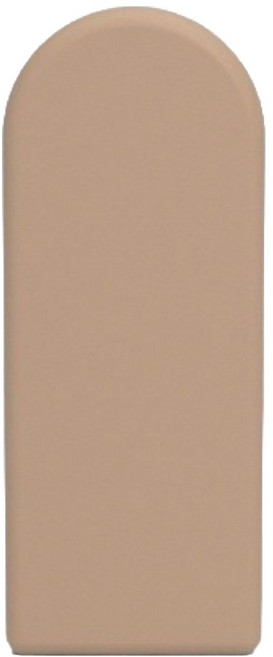 다파코 충돌 방지 벽 스티커 20 x 60 cm, 짙은 갈색, 1개