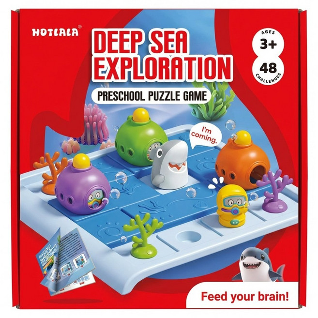 HOTLALA 海底探險遊戲組, 混和顏色, 1套