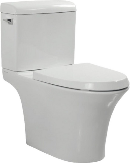 다바스 욕실 투피스 고급형 치마형 양변기 WB-9100 방문설치, 화이트