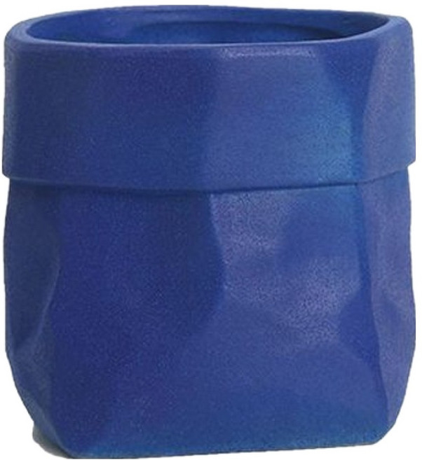 코다치프 가정용 다육 식물 선인장 세라믹 도자기 화분, 블루, 1개