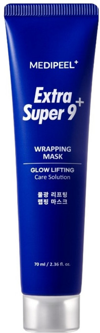 메디필 엑스트라 슈퍼9 플러스 물광 리프팅 랩핑 마스크, 1개입, 1개