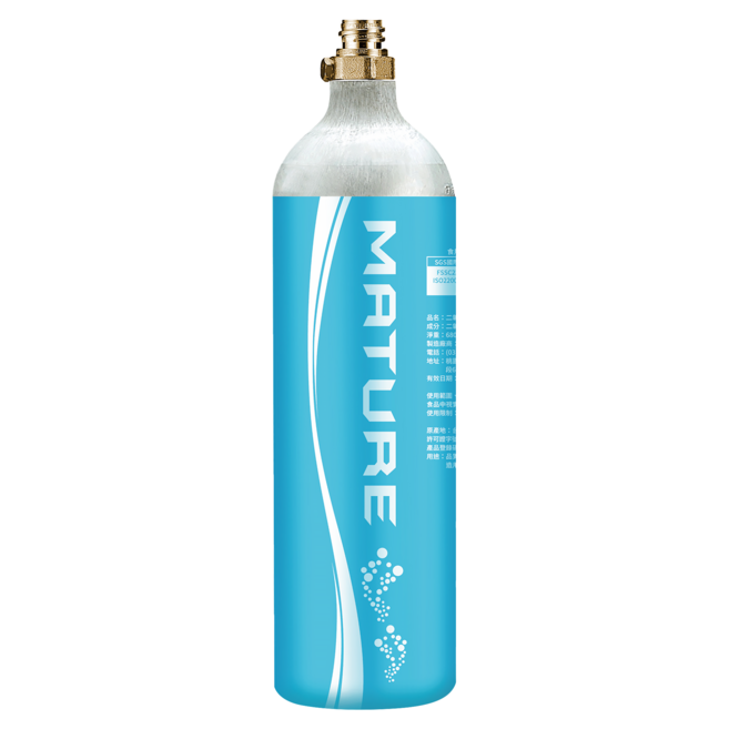 MATURE 美萃 食用級二氧化碳氣瓶, 680g