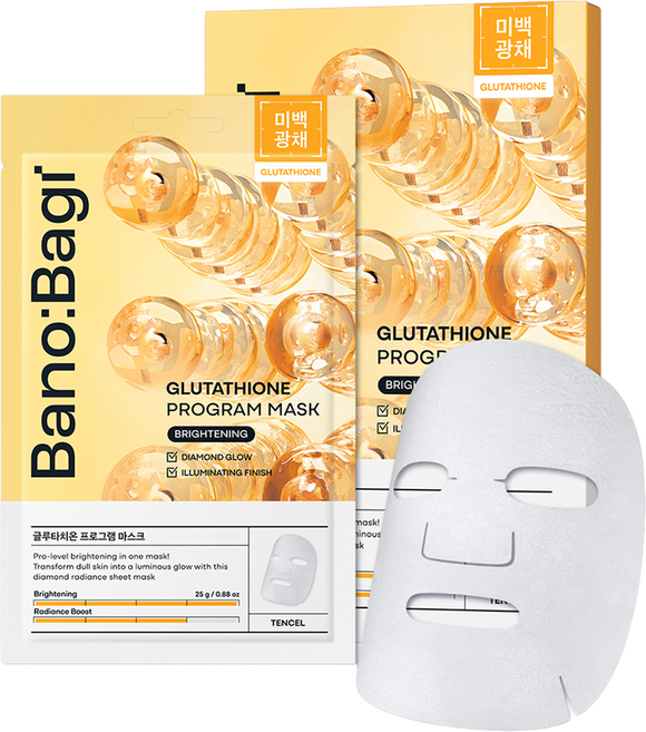 BANOBAGI 佰諾佰琪 穀胱甘肽亮白麵膜, 1個, 5入