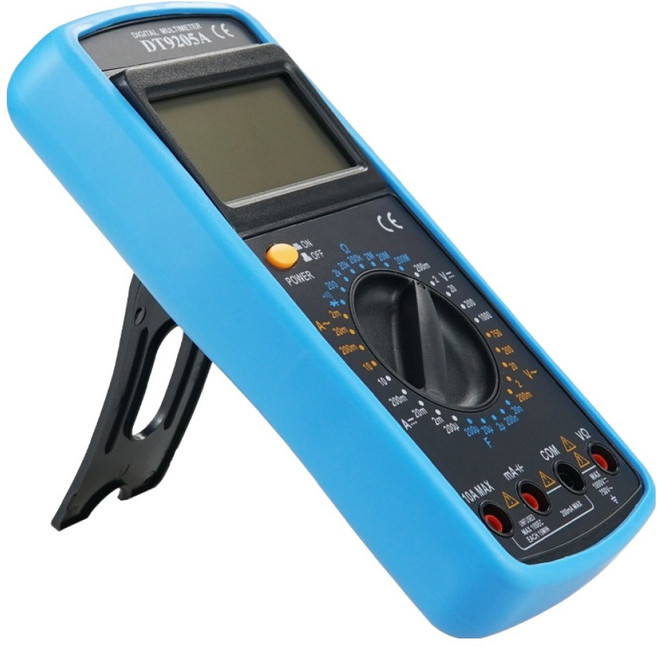 컴스 디지털 멀티 테스터기 AC DC 전압 전류 저항 다이오드 hFE LCD 디스플레이 NT084, 1개