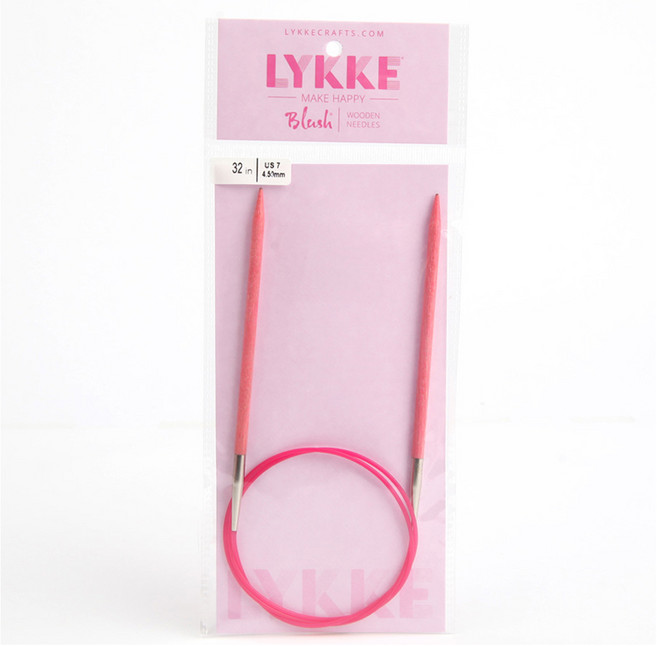 LYKKE Knit-wit BLUSH 輪針 80cm, 1個