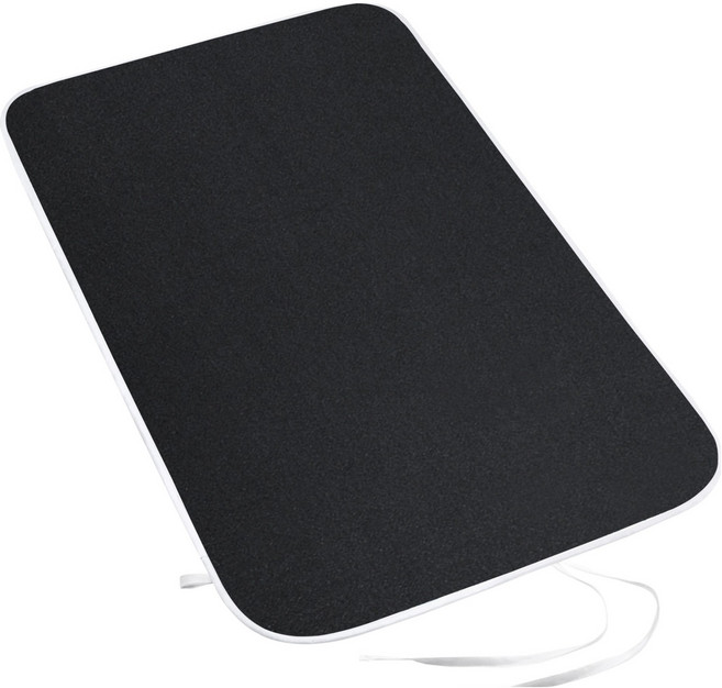 토브비 휴대용 접이식 매트 다림질 걸이식, 블랙