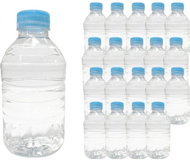 동원샘물 생수 무라벨, 300ml, 20개