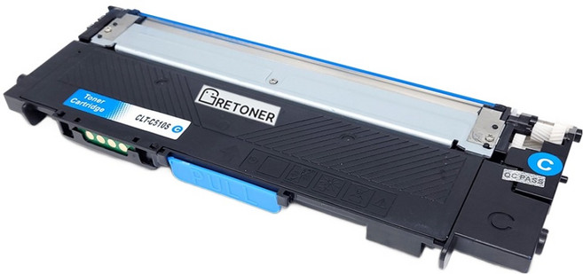 삼성 CLT-C510S 호환 재생 토너, 파랑, 1개