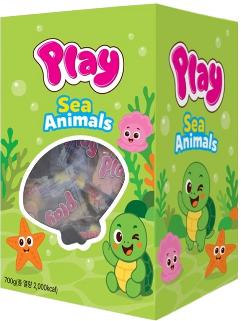 알도르플레이 플레이 시 애니멀 100개입, 700g, 1개 - 쿠팡