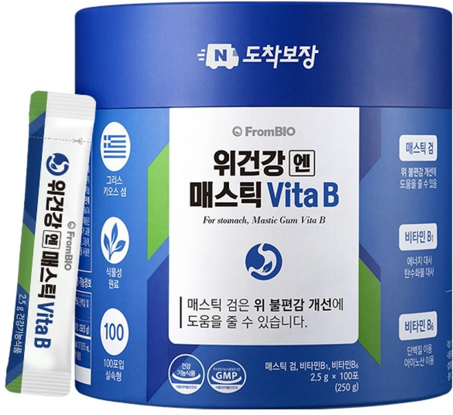 프롬바이오 위건강엔 매스틱 비타 B, 100회분, 1개