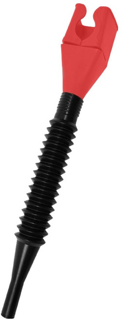 월드크린 사각 자바라 깔때기, 레드, 1개