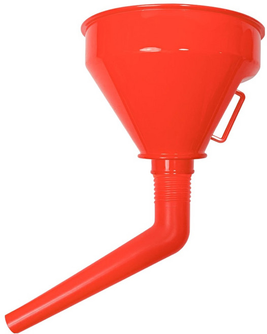 월드크린 분리형 필터 깔때기 솔리드, 레드, 1개