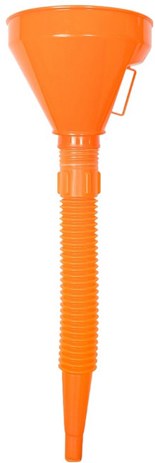 월드크린 분리형 필터 깔때기 자바라, 오렌지, 1개