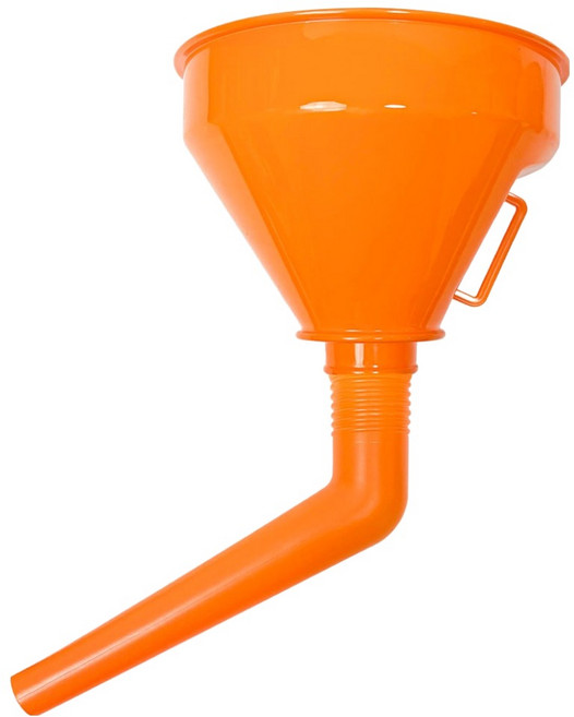 월드크린 분리형 필터 깔때기 솔리드, 오렌지, 1개