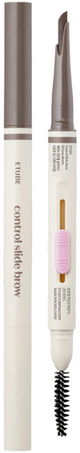에뛰드 컨트롤 슬라이드 아이브로우 0.17g, 02 그레이 브라운, 1개