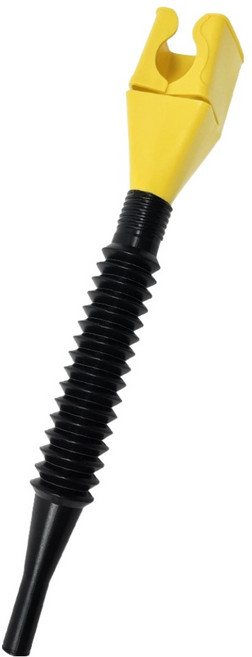 월드크린 사각 자바라 깔때기, 옐로우, 1개