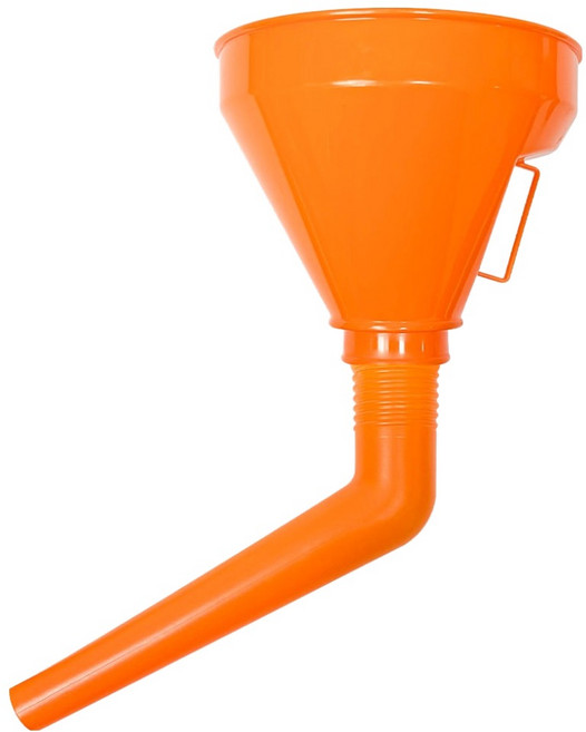 월드크린 분리형 필터 깔때기 솔리드, 오렌지, 1개