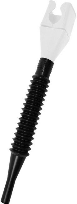 월드크린 사각 자바라 깔때기, 화이트, 1개