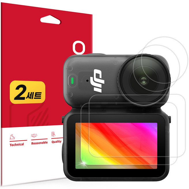 스코코 DJI 오즈모 나노 초고화질 트루컬러 AR 액정보호필름 2종 x 2p, 1개