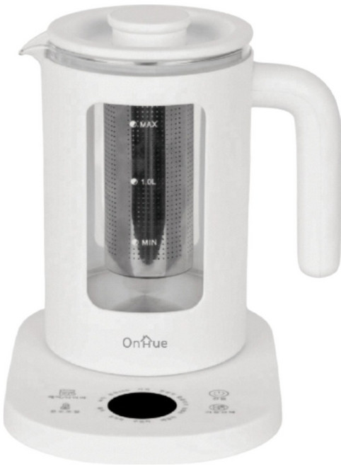온휴 티메이커 스텐거름망 전기주전자 1.5L, OHA-G15WH