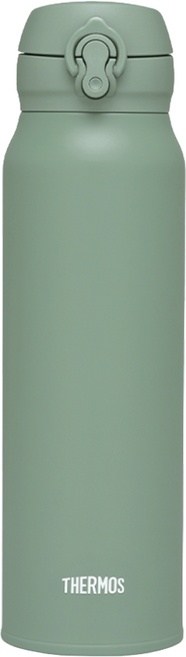 THERMOS 膳魔師 不鏽鋼彈蓋真空保溫瓶 JNL-756-MPG, 霧松綠, 1個, 750ml