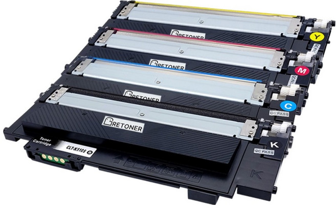 그래토너 CLT-P510C/CLT-K510S 호환 재생 토너, 검정, 파랑, 빨강, 노랑, 1세트