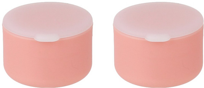 플라라 국산 실리콘 다용도 말랑톡 미니 소스통 핑크, 2개, 50ml