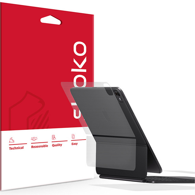 스코코 매직키보드 외부보호필름 스킨, 무광 투명, 1개