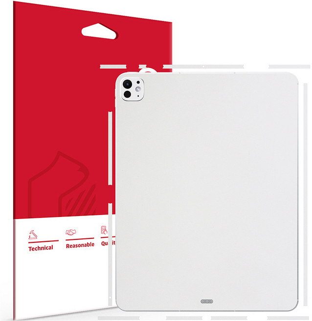 스코코 유니스킨 후면 전신 외부보호필름 3종 세트, 무광 화이트, 1세트